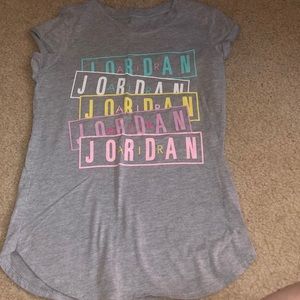 GIRLS - Air Jordan T- Shirt - Size M 10-12 yrs old